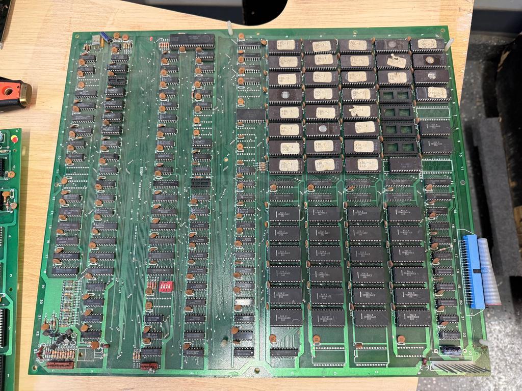 1983 Exidy Crossbow Upright Crossbow PCB