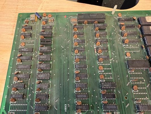 1983 Exidy Crossbow Upright Crossbow PCB Image