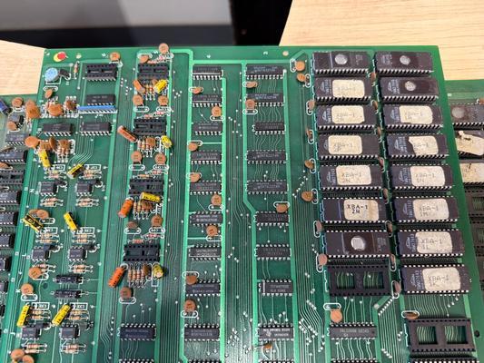 1983 Exidy Crossbow Upright Crossbow PCB Image