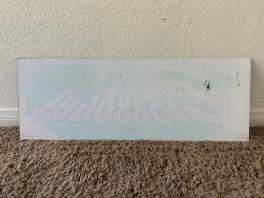 1983 Exidy Crossbow Upright Marquee and Bezel Image