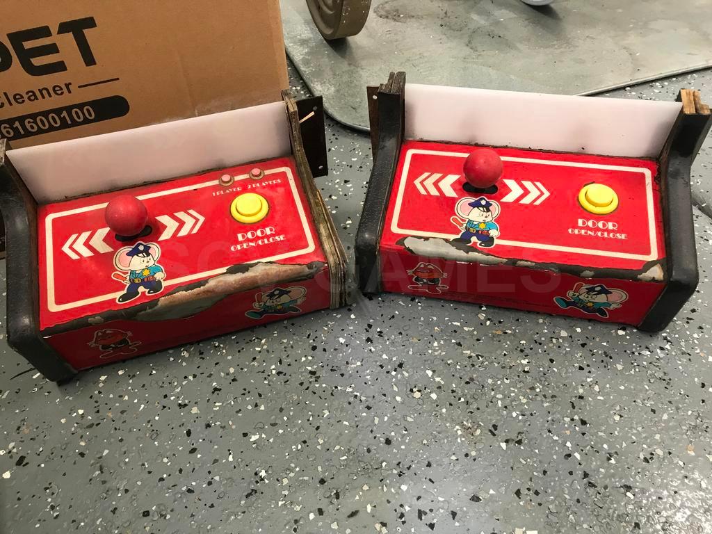 1983 Namco Mappy Cocktail Control Panels Complete