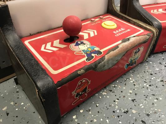 1983 Namco Mappy Cocktail Control Panels Complete Image