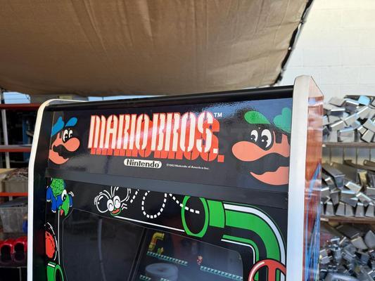 1983 Nintendo Mario Bros Upright Arcade Machine Image