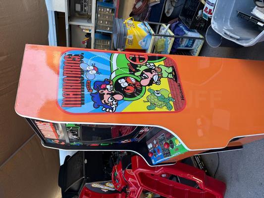 1983 Nintendo Mario Bros Upright Arcade Machine Image
