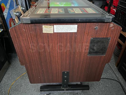 1983 Sega Champion Baseball Cocktail Arcade Machine Image