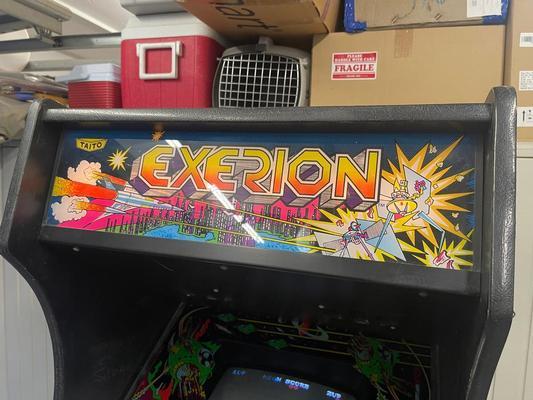 1983 Taito Exerion Upright Arcade Machine Image