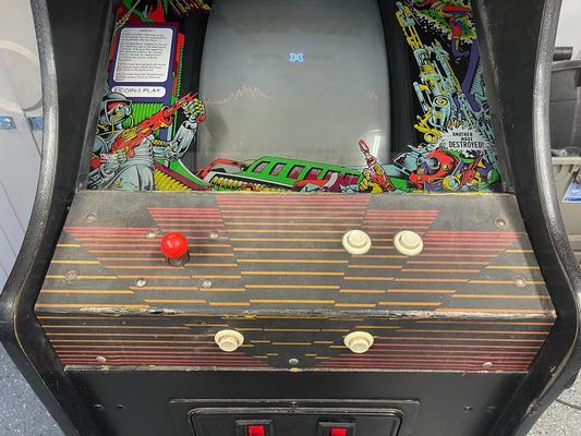 1983 Taito Exerion Upright Arcade Machine Image