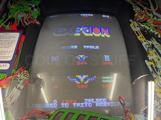 1983 Taito Exerion Upright Arcade Machine Image