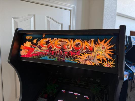 1983 Taito Exerion Upright Arcade Machine Image