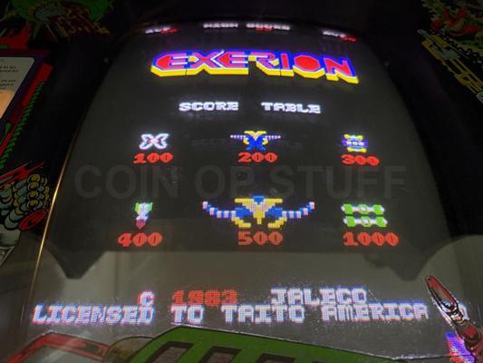 1983 Taito Exerion Upright Arcade Machine Image