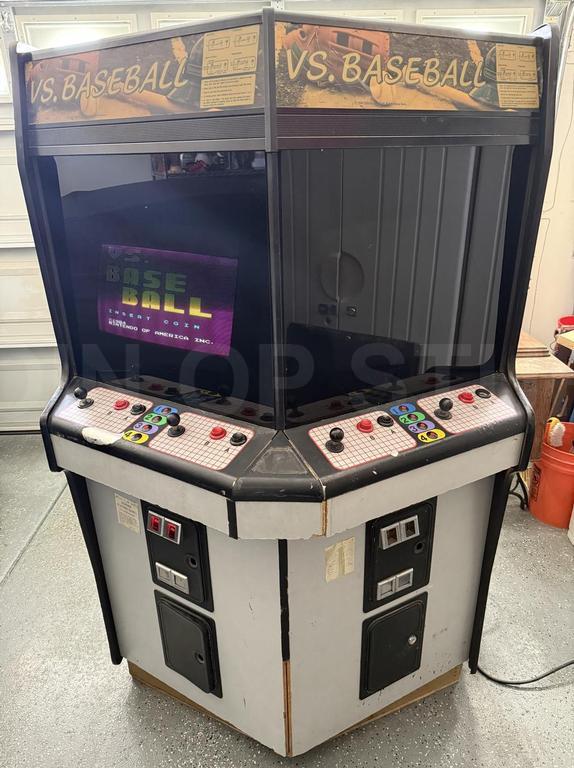 1984 Nintendo VS Dual Baseball Upright Arcade Machine