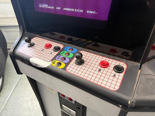 1984 Nintendo VS Dual Baseball Upright Arcade Machine Image