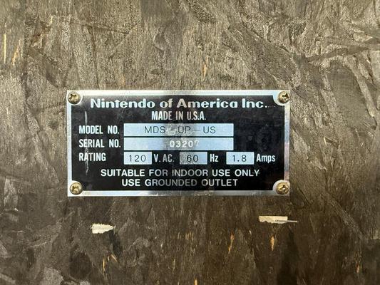 1984 Nintendo VS Dual Baseball Upright Arcade Machine Image