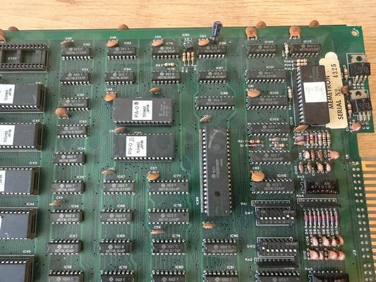 1986 Memetron Solar-Warrior Arcade PCB Image