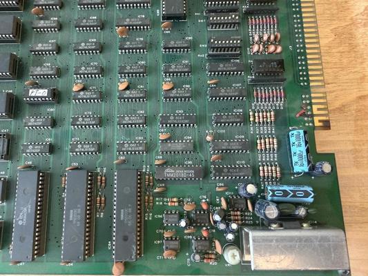 1986 Memetron Solar-Warrior Arcade PCB Image