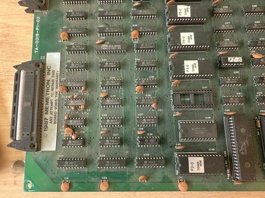 1986 Memetron Solar-Warrior Arcade PCB Image
