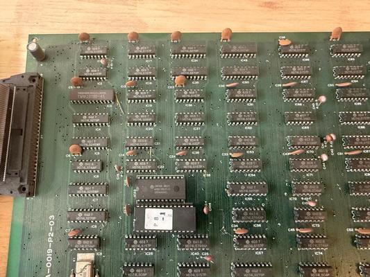 1986 Memetron Solar-Warrior Arcade PCB Image