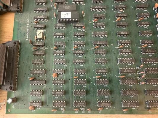 1986 Memetron Solar-Warrior Arcade PCB Image