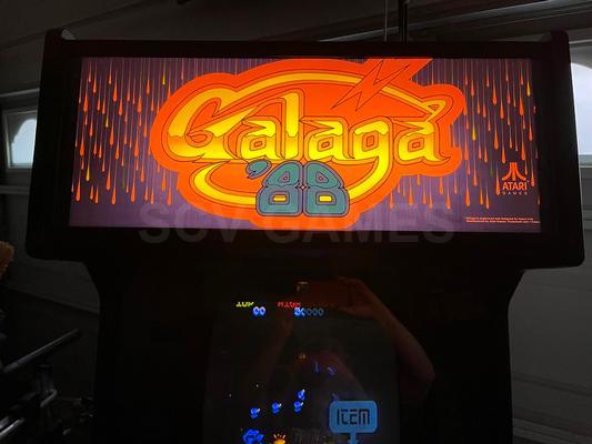 1987 Atari Namco Galaga 88 Upright Arcade Machine Image