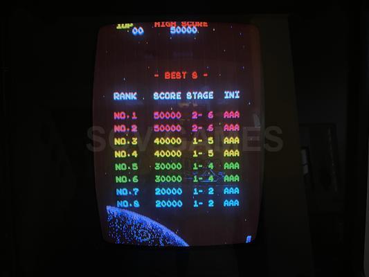 1987 Atari Namco Galaga 88 Upright Arcade Machine Image