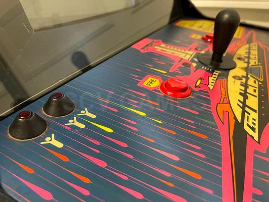 1987 Atari Namco Galaga 88 Upright Arcade Machine Image