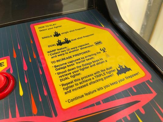 1987 Atari Namco Galaga 88 Upright Arcade Machine Image