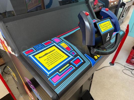 1987 Atari Road Blasters Upright Arcade Machine Image