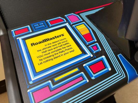 1987 Atari Road Blasters Upright Arcade Machine Image