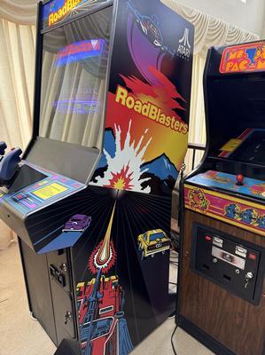 1987 Atari Road Blasters Upright Arcade Machine Image