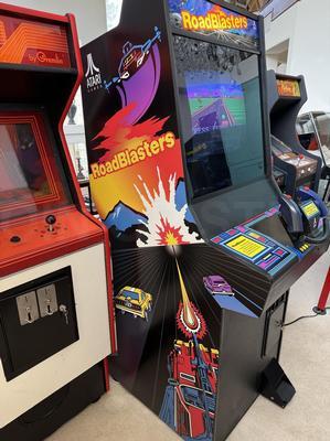 1987 Atari Road Blasters Upright Arcade Machine Image