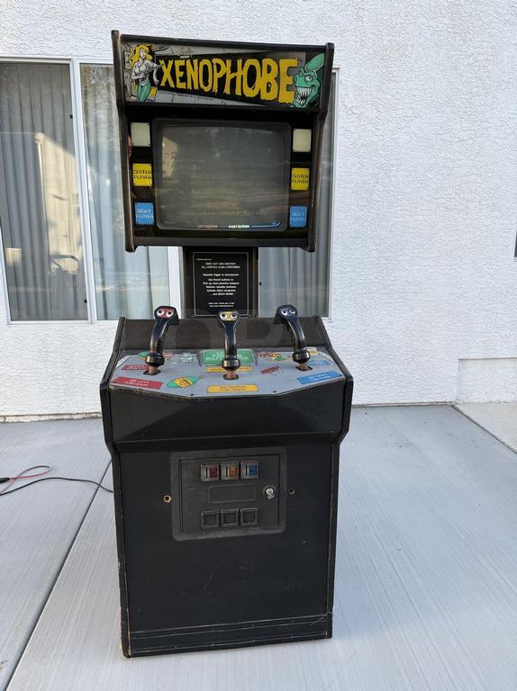 1987 Midway Xenophobe Upright Arcade Machine