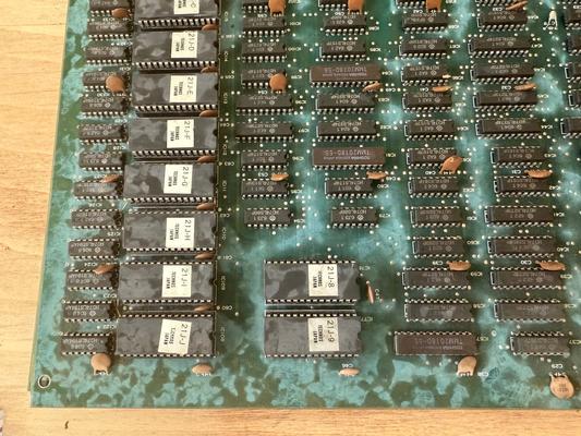 1987 Taito Double Dragon Arcade PCB Image