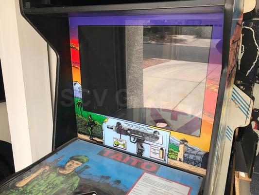 1987 Taito Operation Wolf Upright Video Game Cabinet Image