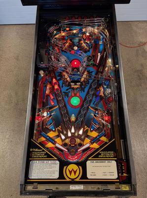 1987 Williams F-14 Tomcat Pinball Machine Image