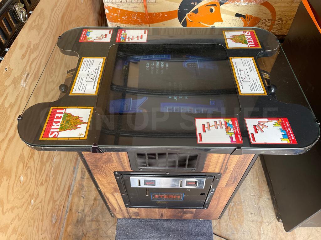 1988 Atari Tetris Cocktail Arcade Machine
