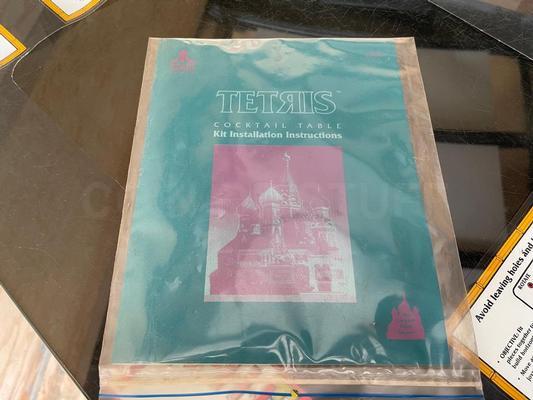 1988 Atari Tetris Cocktail Arcade Machine Image