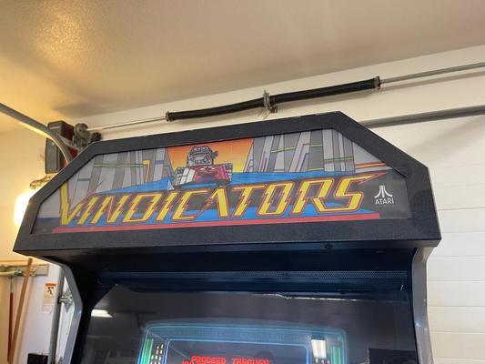 1988 Atari Vindicators Upright Arcade Machine Image