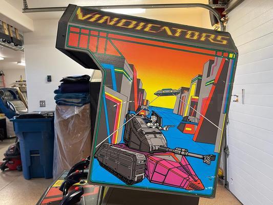 1988 Atari Vindicators Upright Arcade Machine Image
