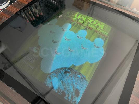 1988 Capcom Bowling Cocktail Arcade Machine Image
