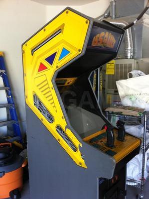 1988 Namco Assault Stand Up Arcade Game Image