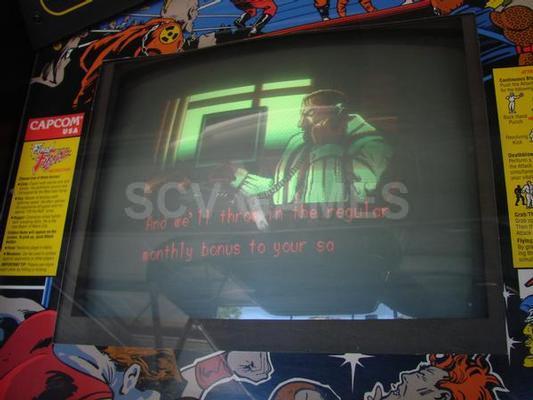 1989 Capcom Final Fight Upright Video Arcade Game Image