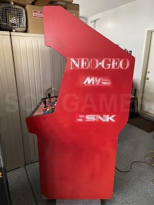1989 SNK Neo-Geo Upright 2 Cartridge Arcade Machine Image