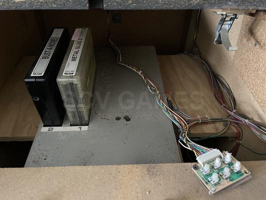 1989 SNK Neo-Geo Upright 2 Cartridge Arcade Machine Image
