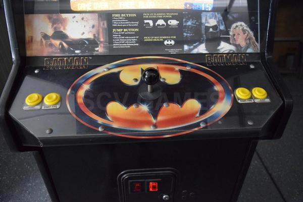 1990 Atari Batman Upright Video Machine Image