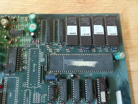 1990 Sega Bloxeed Arcade PCB Image