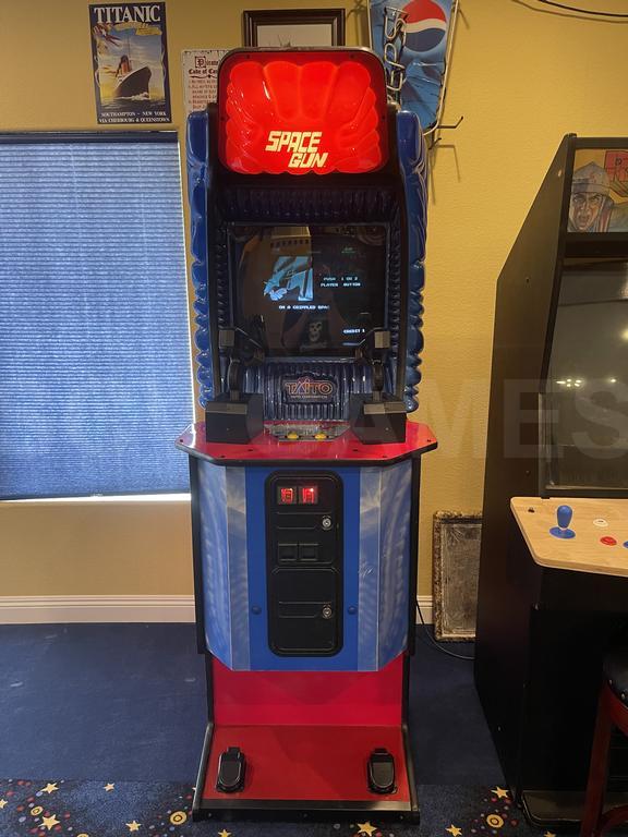 1990 Taito Space Gun Upright Arcade Machine