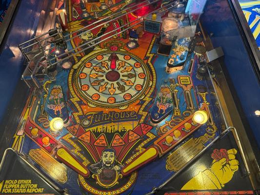 1990 Williams FunHouse Pinball Machine Image