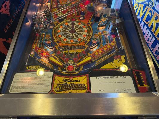 1990 Williams FunHouse Pinball Machine Image