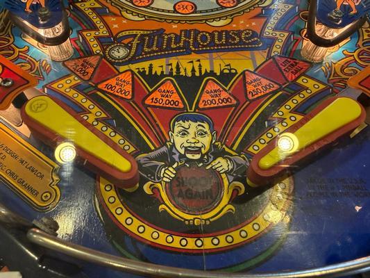 1990 Williams FunHouse Pinball Machine Image