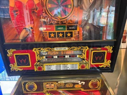 1990 Williams Riverboat Pinball Machine Image